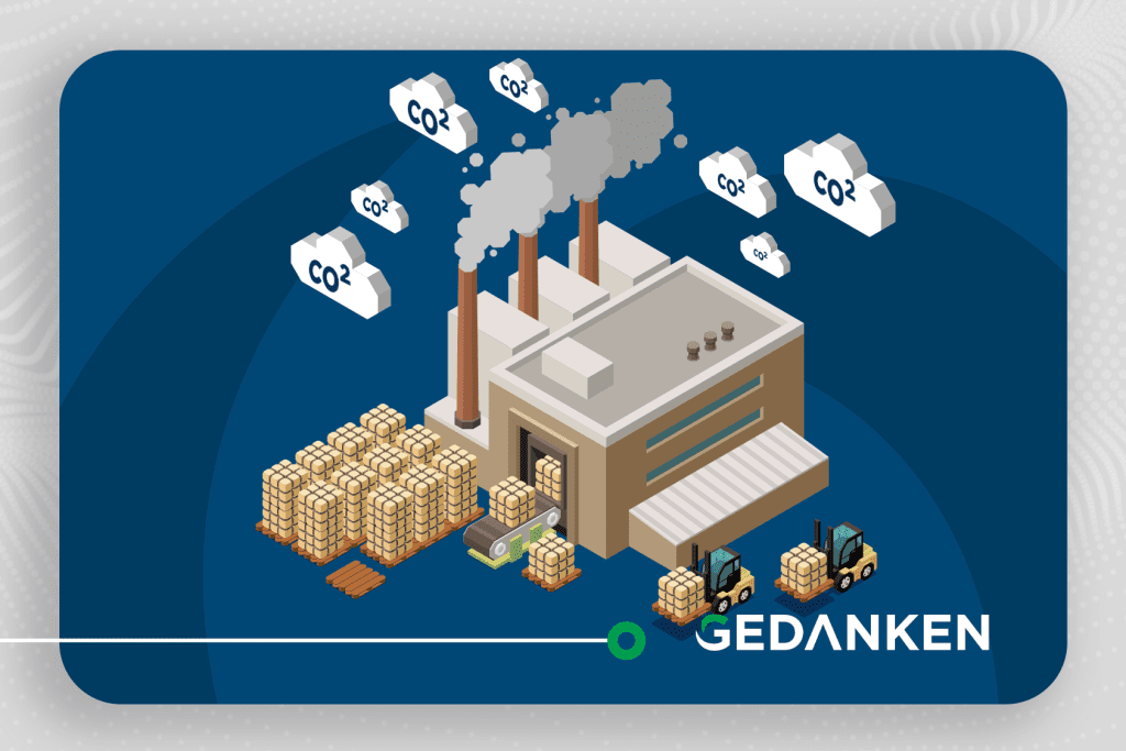 pegada de carbono na cadeia de fornecimento: o que é?